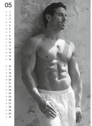 Calendrier 2024 Men 12 mois - R180432